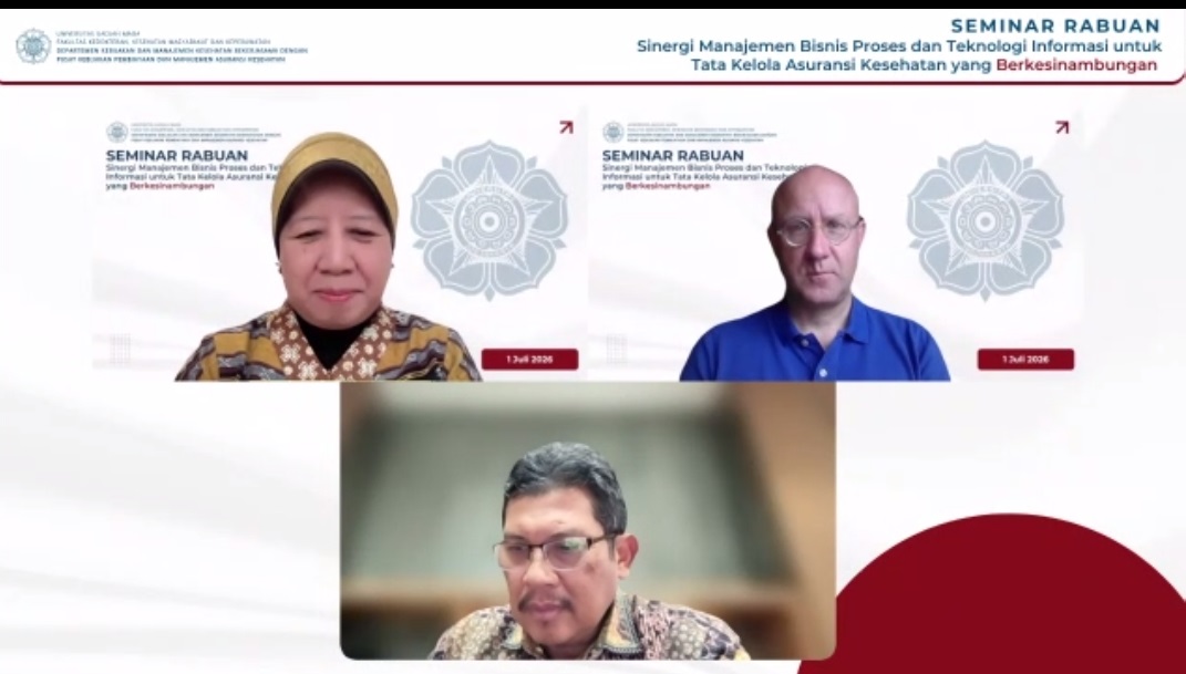 Seminar Rabuan Bahas Sinergi Manajemen Bisnis Proses dan Teknologi Informasi untuk Mendukung Tata Kelola Asuransi Kesehatan Berkelanjutan